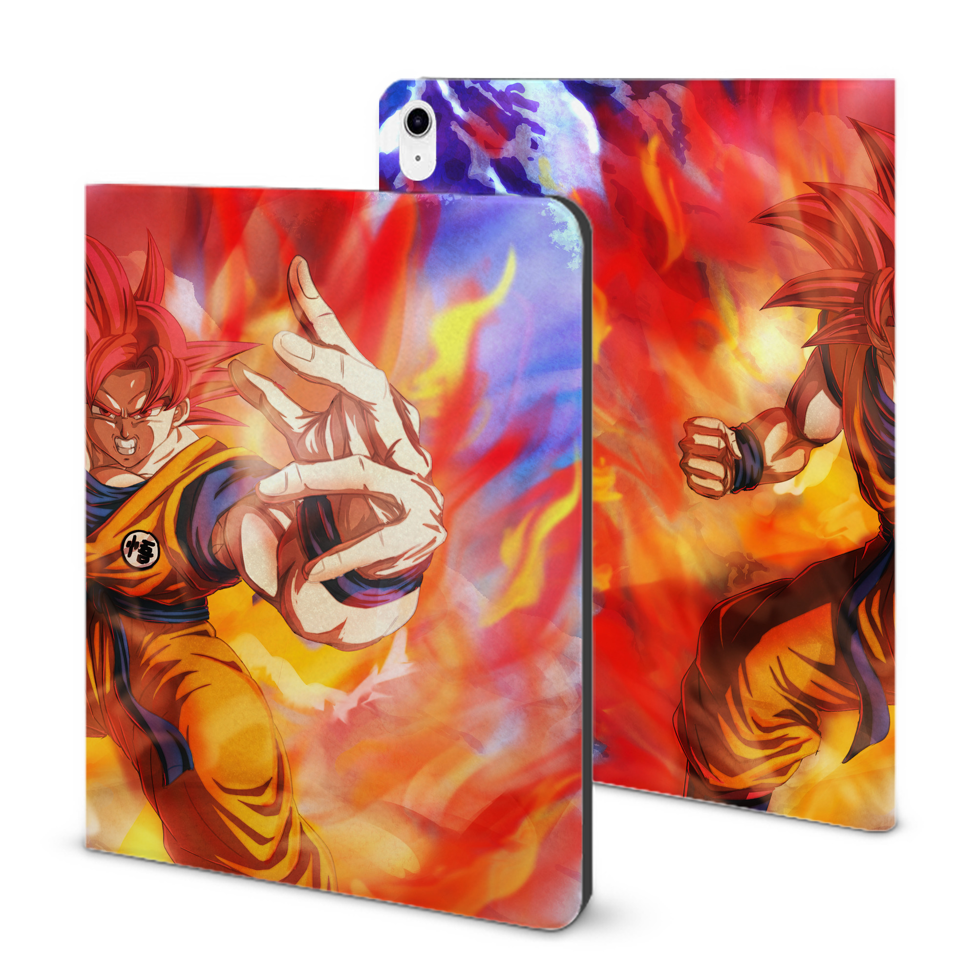 （画像用） ドラゴンボール DRAGON BALL IPad ケース ブック型 PUレザー TPU 耐衝撃 軽量 薄型 ペン収納なし 全面保護 IPad 各モデル対応